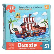 Puzzle Piratenboot, 35tlg.