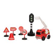 Transportset Brandweerwagen met Licht