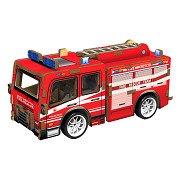 Kit de construction en bois camion de pompier 3D