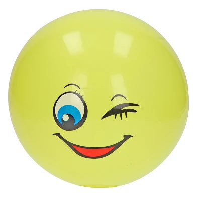 Fröhliches Ball-Lächeln-Gesicht