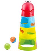 Play Stapeltoren met Ballenbaan, 6dlg.
