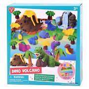 Play Clay Set Dino Volcano