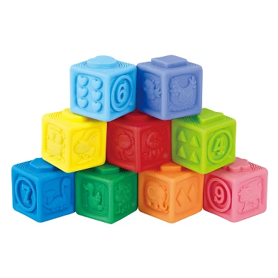 Play Stackable Feeling Blocks, 9 Stk.