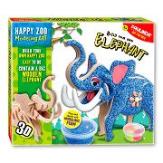 3D-Bastelset Tiere - Elefant