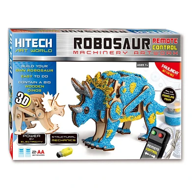 Bouwpakket 3D Triceratops met Motor