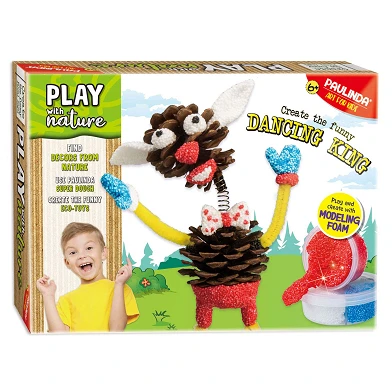 Play with Nature Craft Set – Tannenzapfentier machen