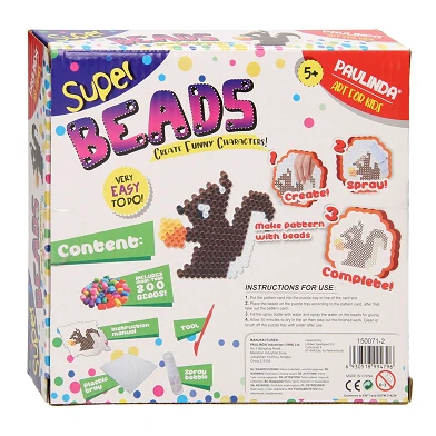 Super Beads Eekhoorn met Eikeltje, 200dlg.