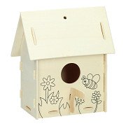 Machen Sie Ihr eigenes Vogelhaus aus Holz, Variante A
