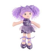 Rag Doll Girl, 30 cm - Lila