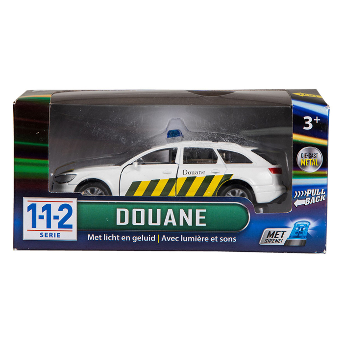 112 Douane Auto 1:43 met Licht en Geluid