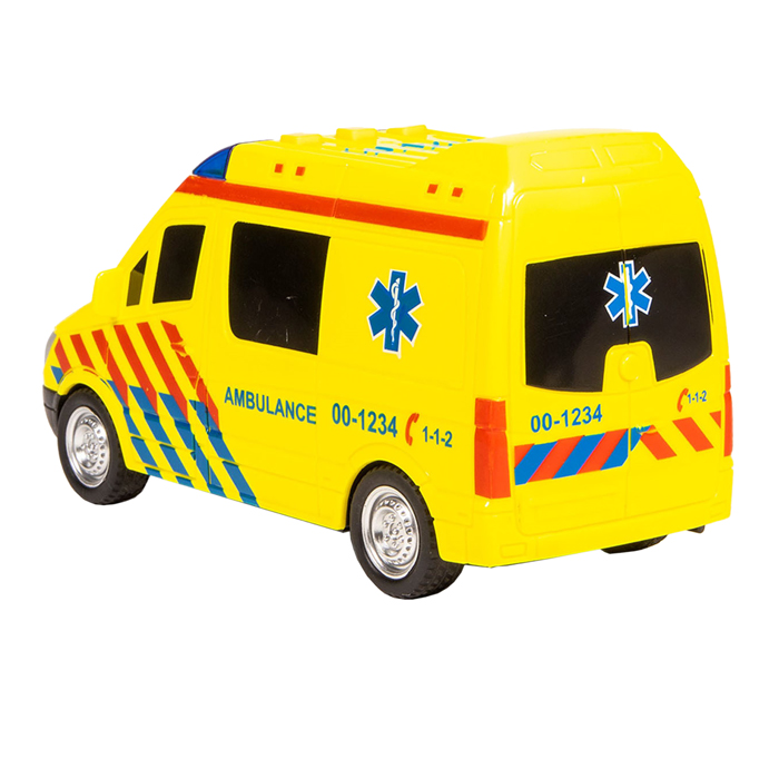 Ambulance 112 Rescue Racers avec lumière et son