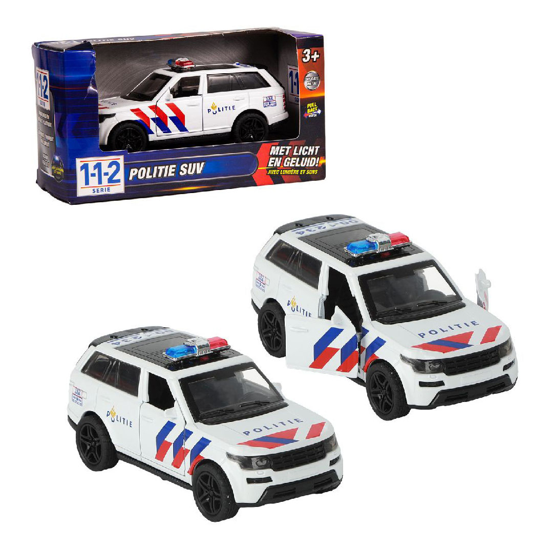 112 Politie Auto SUV 1:36 met Licht en Geluid