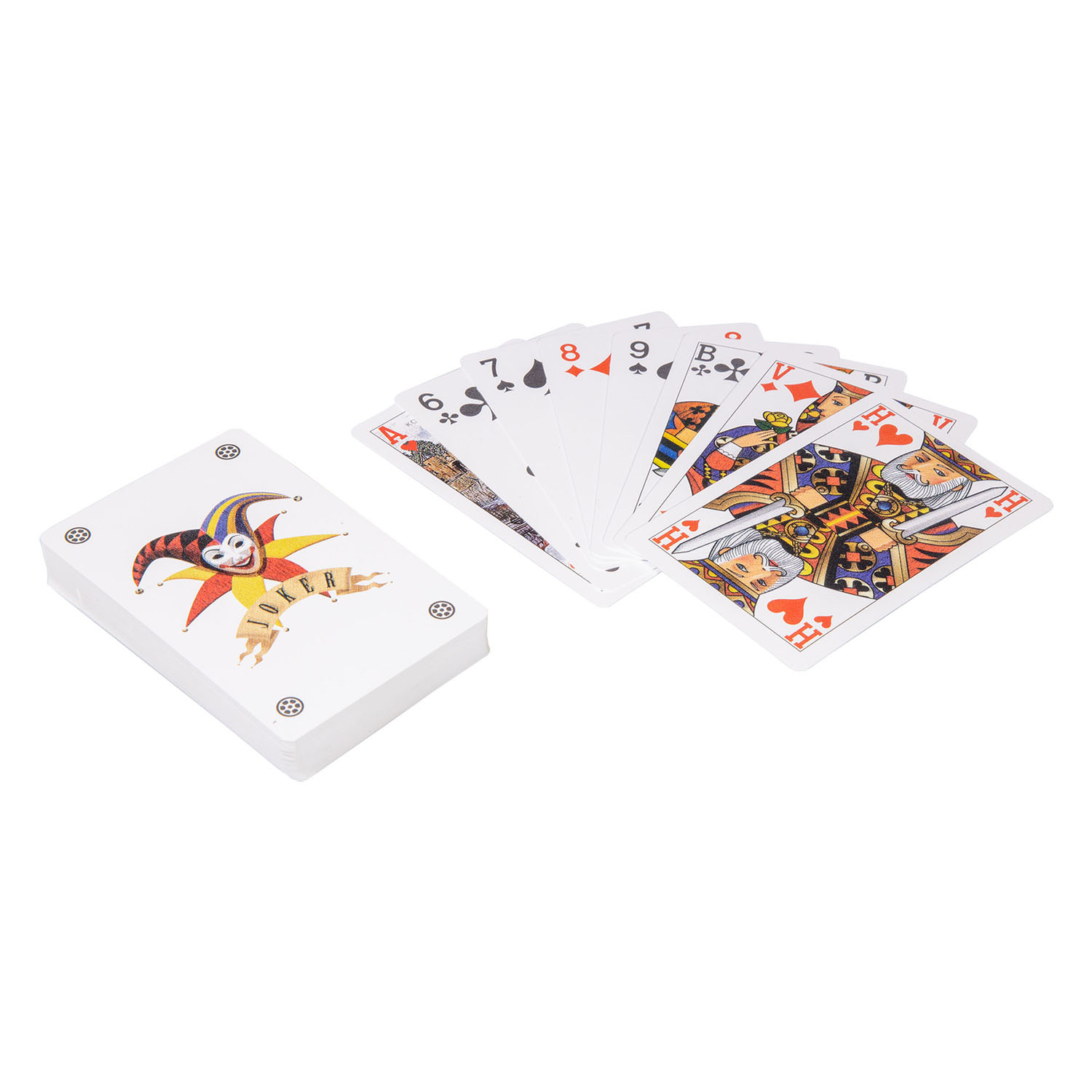 Clown Games Jeu de cartes Lot de 2