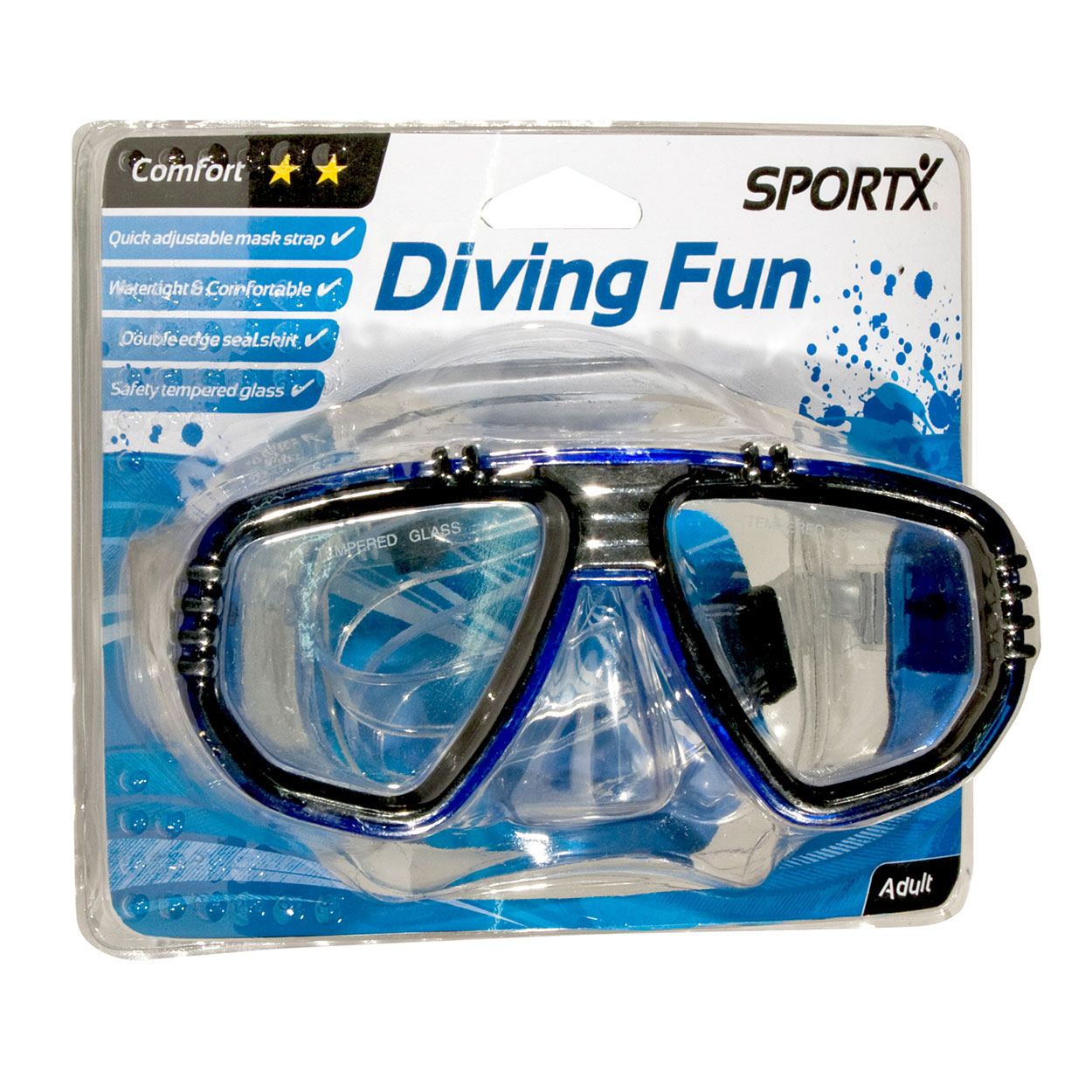 Masque de natation SportX pour adulte