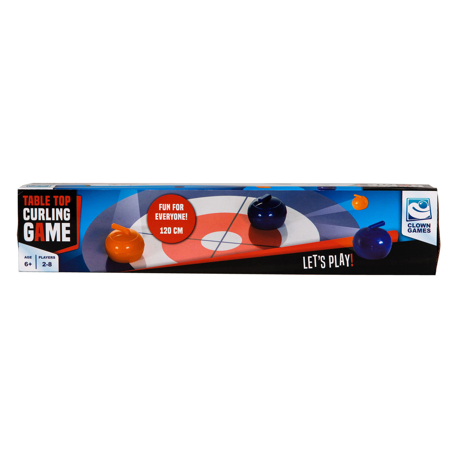 Clown Games Tisch-Curling-Spiel, 120 cm