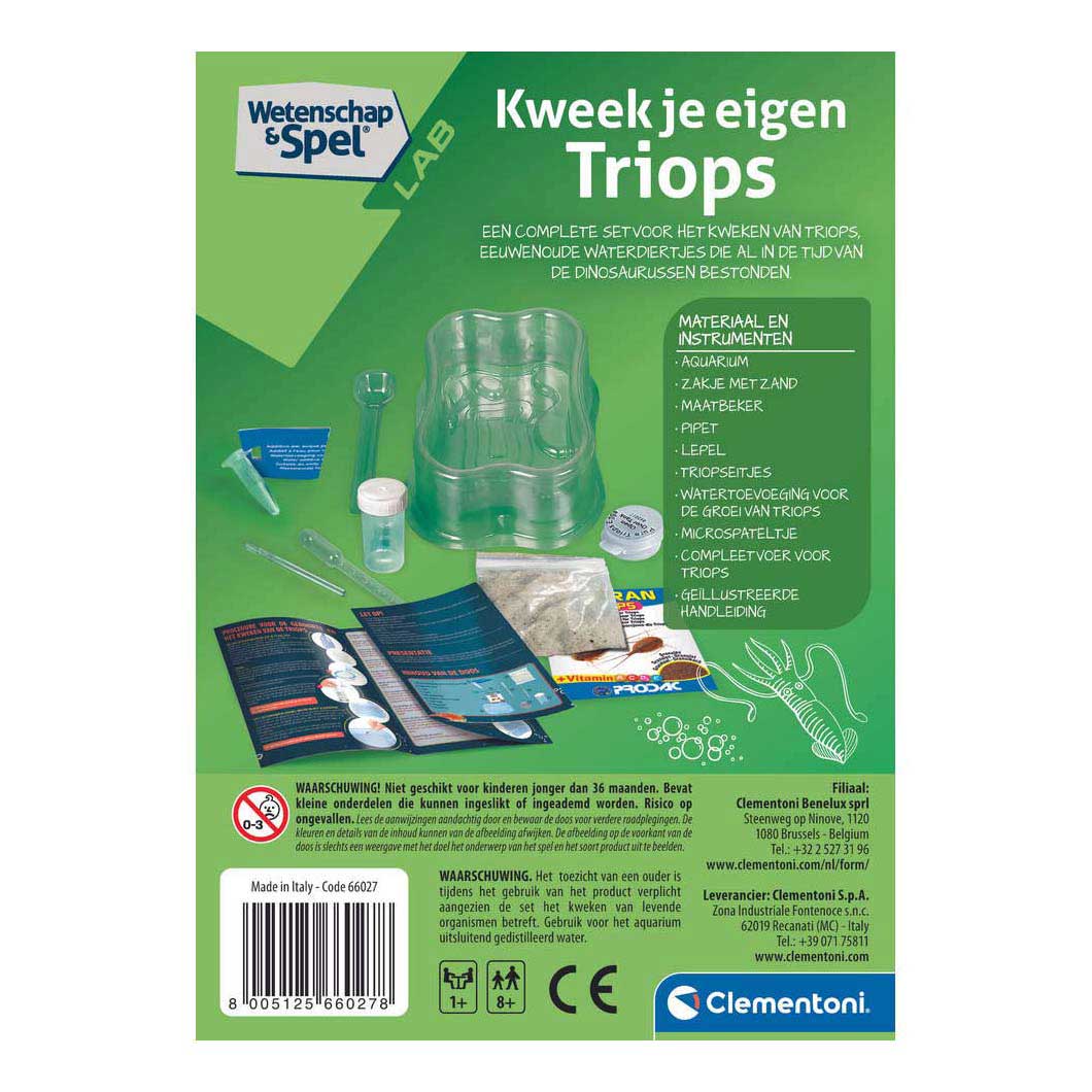 Wissenschaft und Spiele – Wachsende Triops