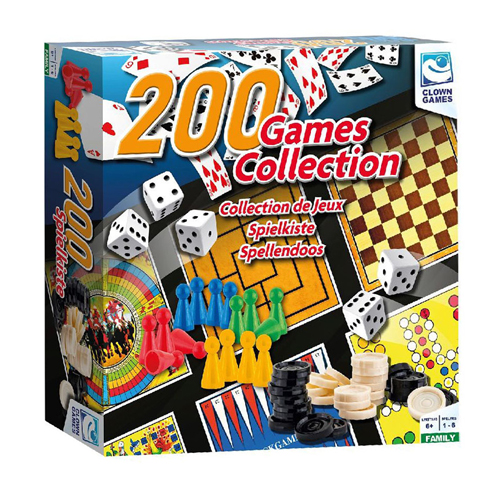 Clown Games Spielesammlung, 200 Spiele