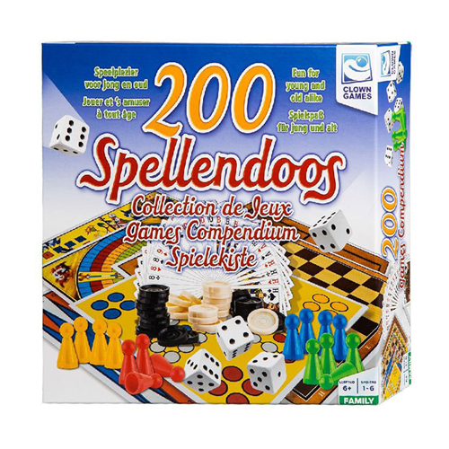 Clown Games Spielebox NL/FR, 200 Stk.