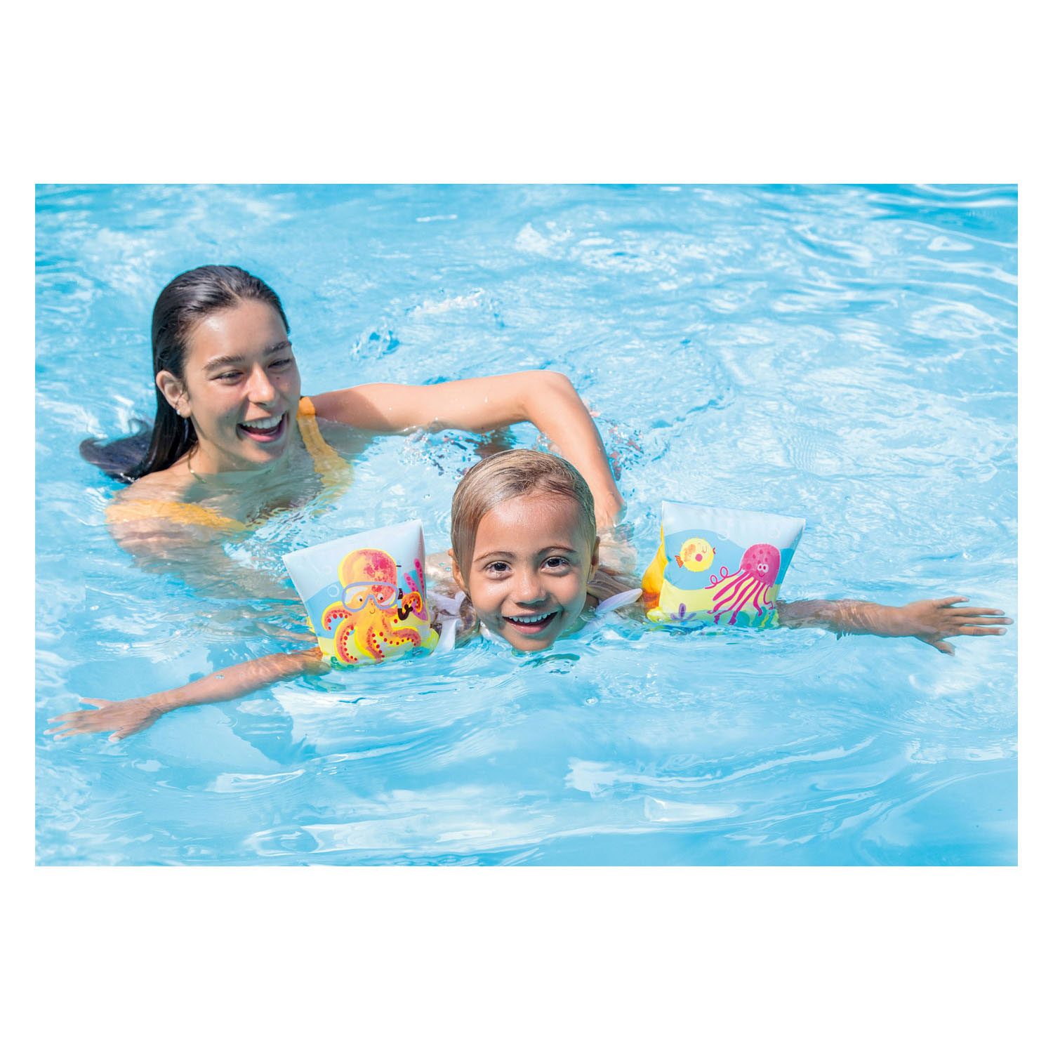 Intex Bandes de natation Tropical Buddies, 3-6 ans