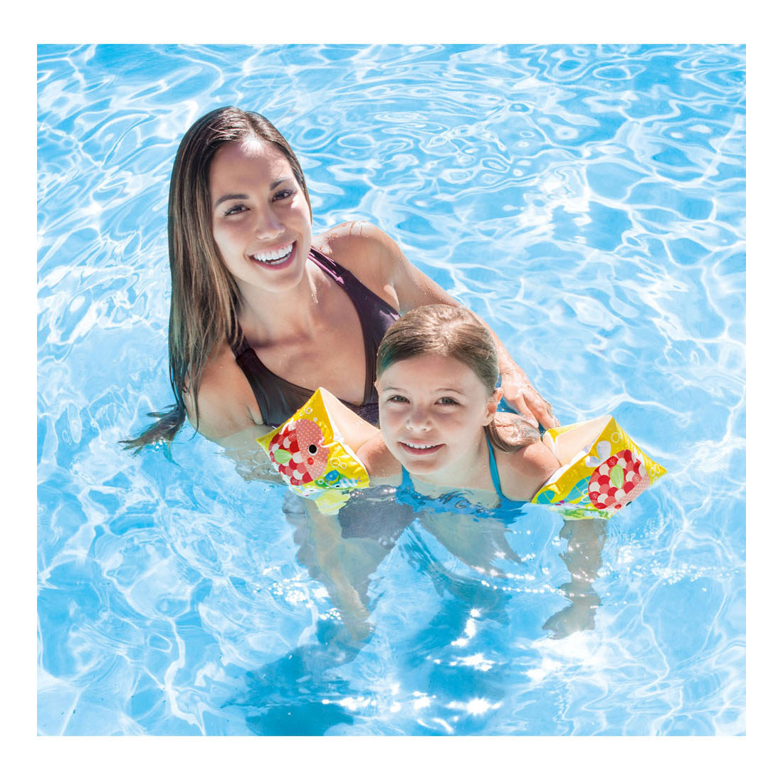 Intex Bandes de natation Tropical Buddies, 3-6 ans