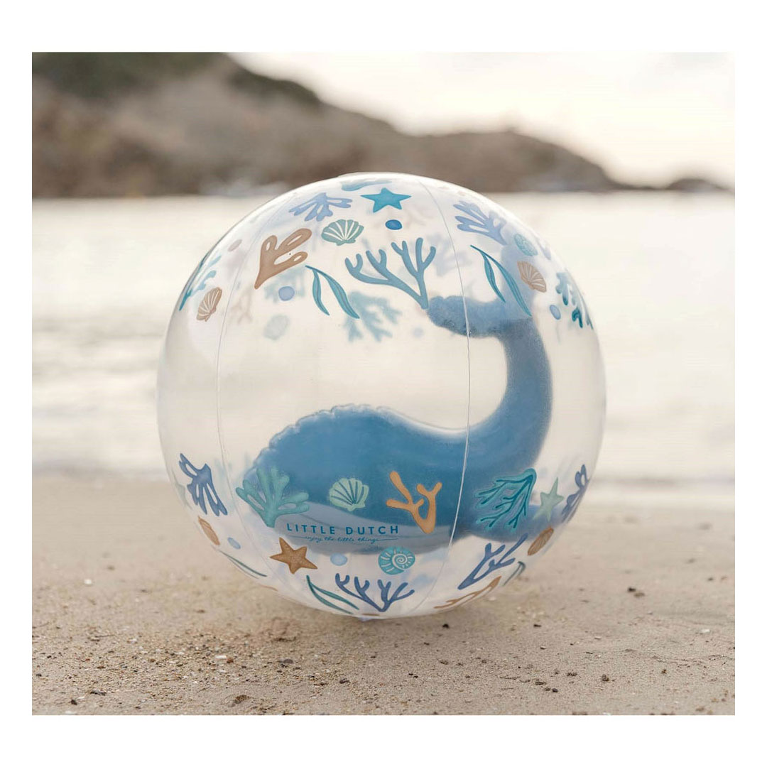 Little Dutch Ocean Dreams Strandbal 3D Figuur Blauw