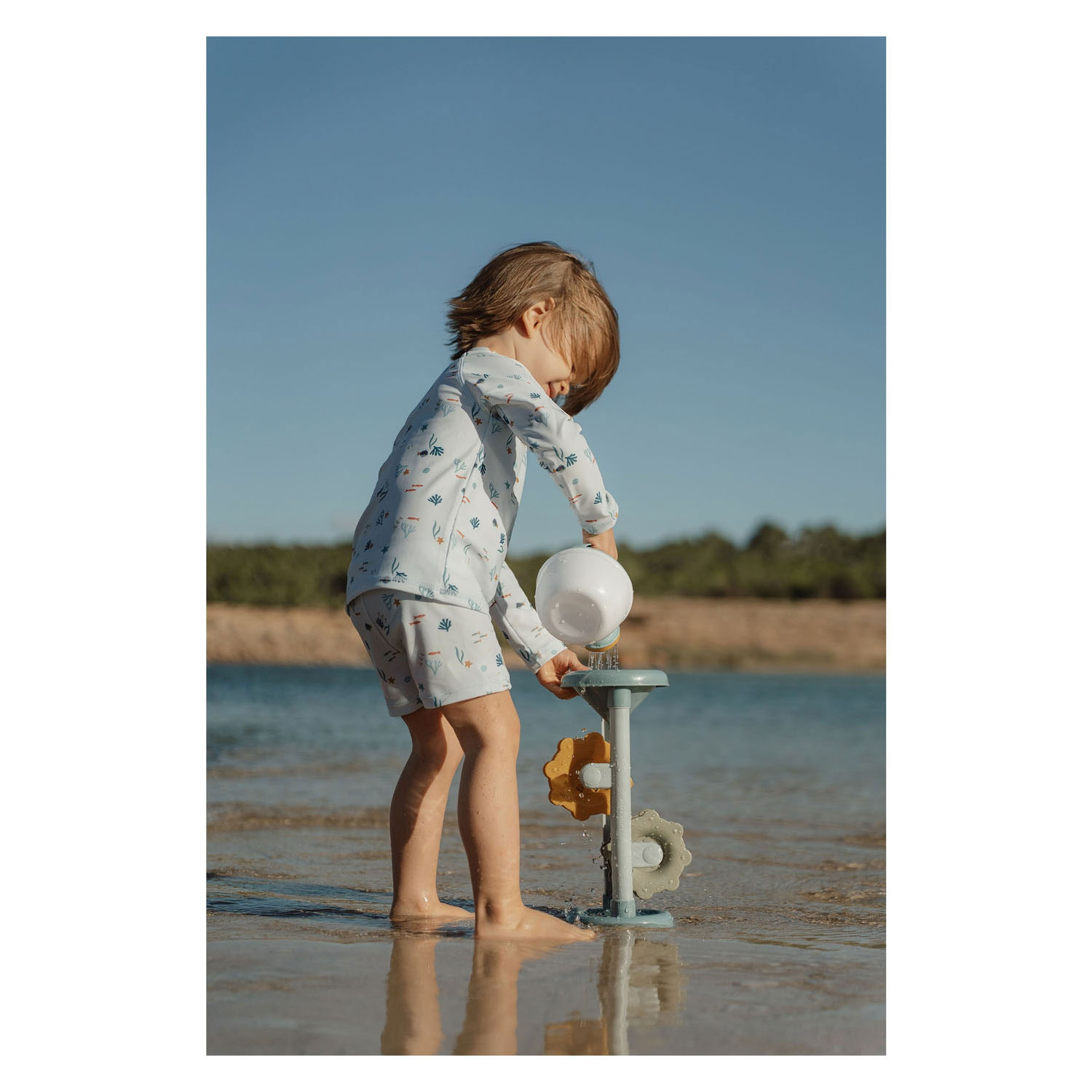 Little Dutch Ocean Dreams Zand Watermolen Blauw