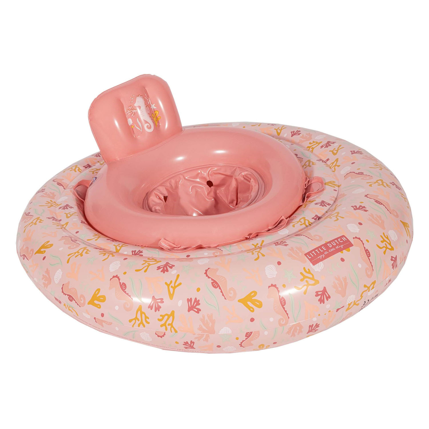 Little Dutch Ocean Dreams Baby Zwemring Roze, 67cm