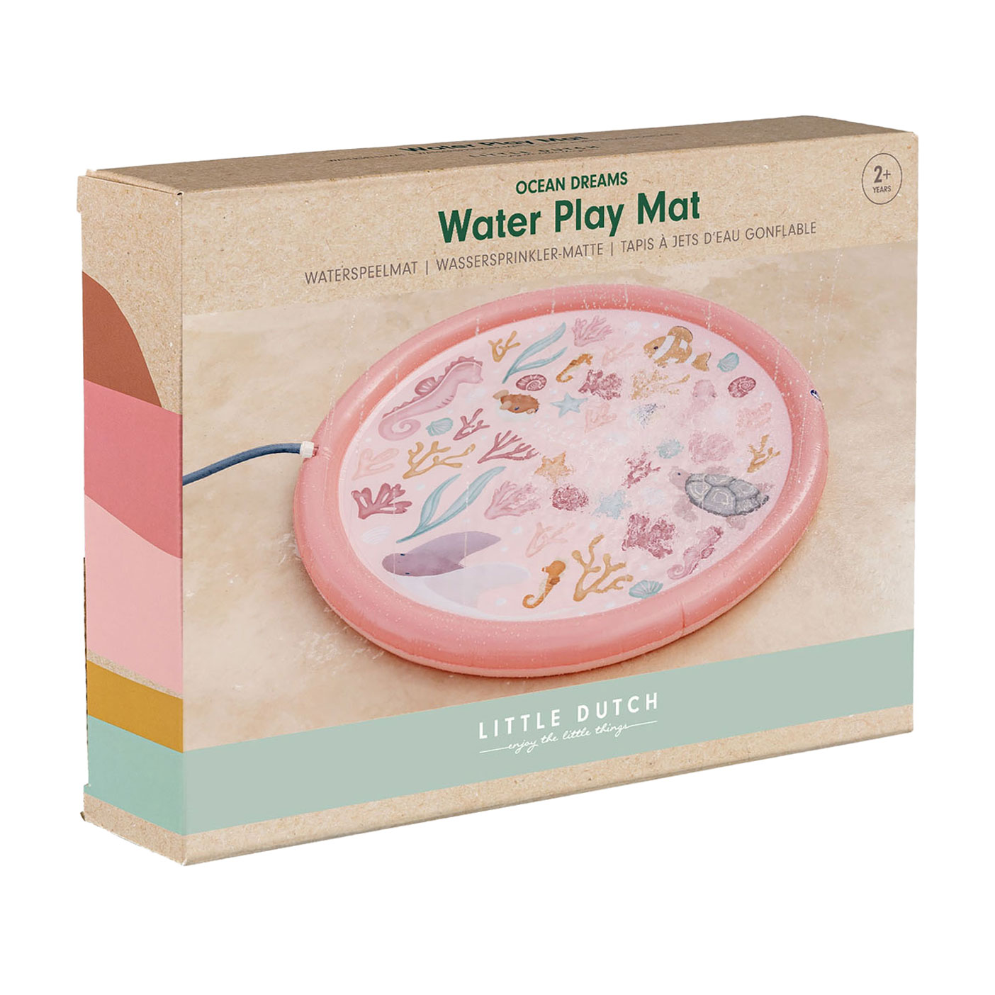 Little Dutch Ocean Dreams Waterspeelmat Roze, 150cm