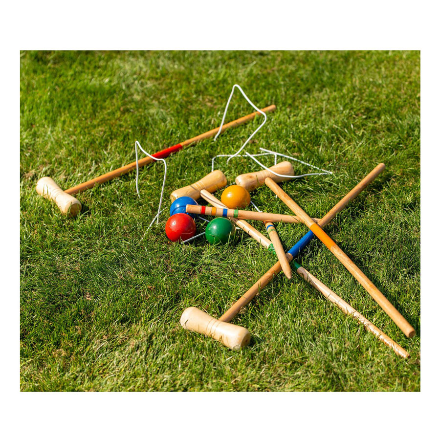 Croquet en bois Play en plein air