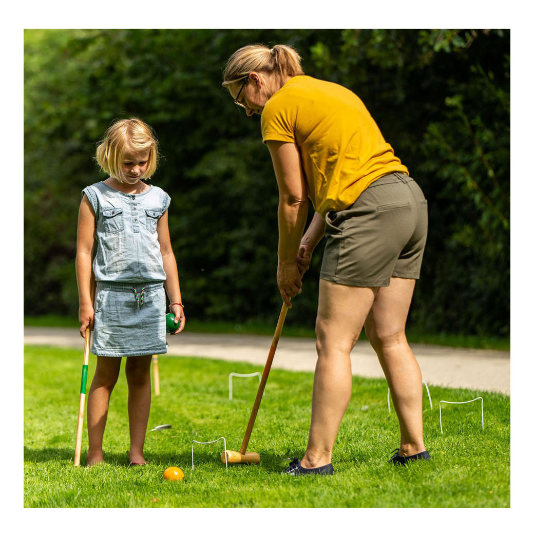 Play im Freien Krocket aus Holz