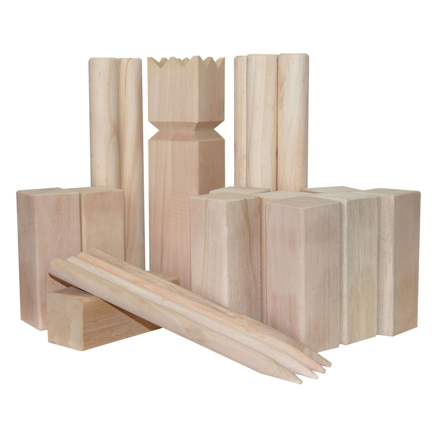 Play d'extérieur en bois Kubb Game officiel