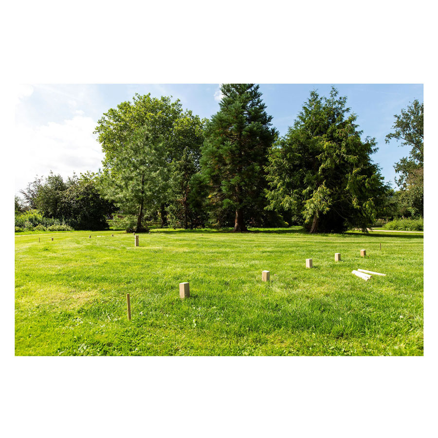 Play d'extérieur en bois Kubb Game officiel