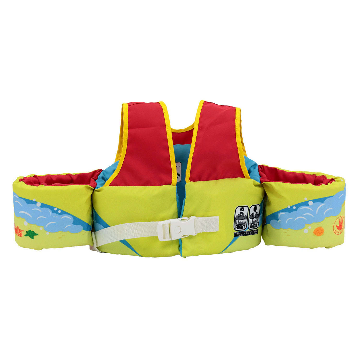 Gilet de sauvetage Paddle Pal, crabe, 3-6 ans