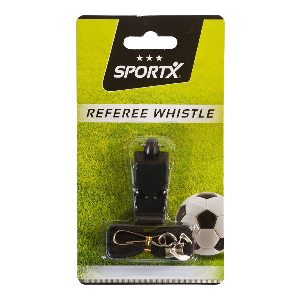 Sifflet d'arbitre SportX en plastique