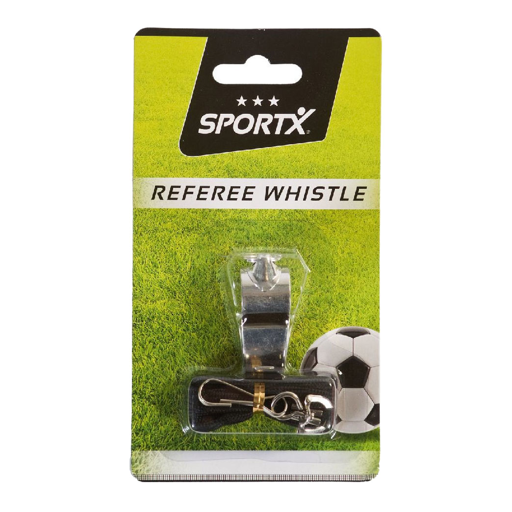 Sifflet d'arbitre SportX en métal