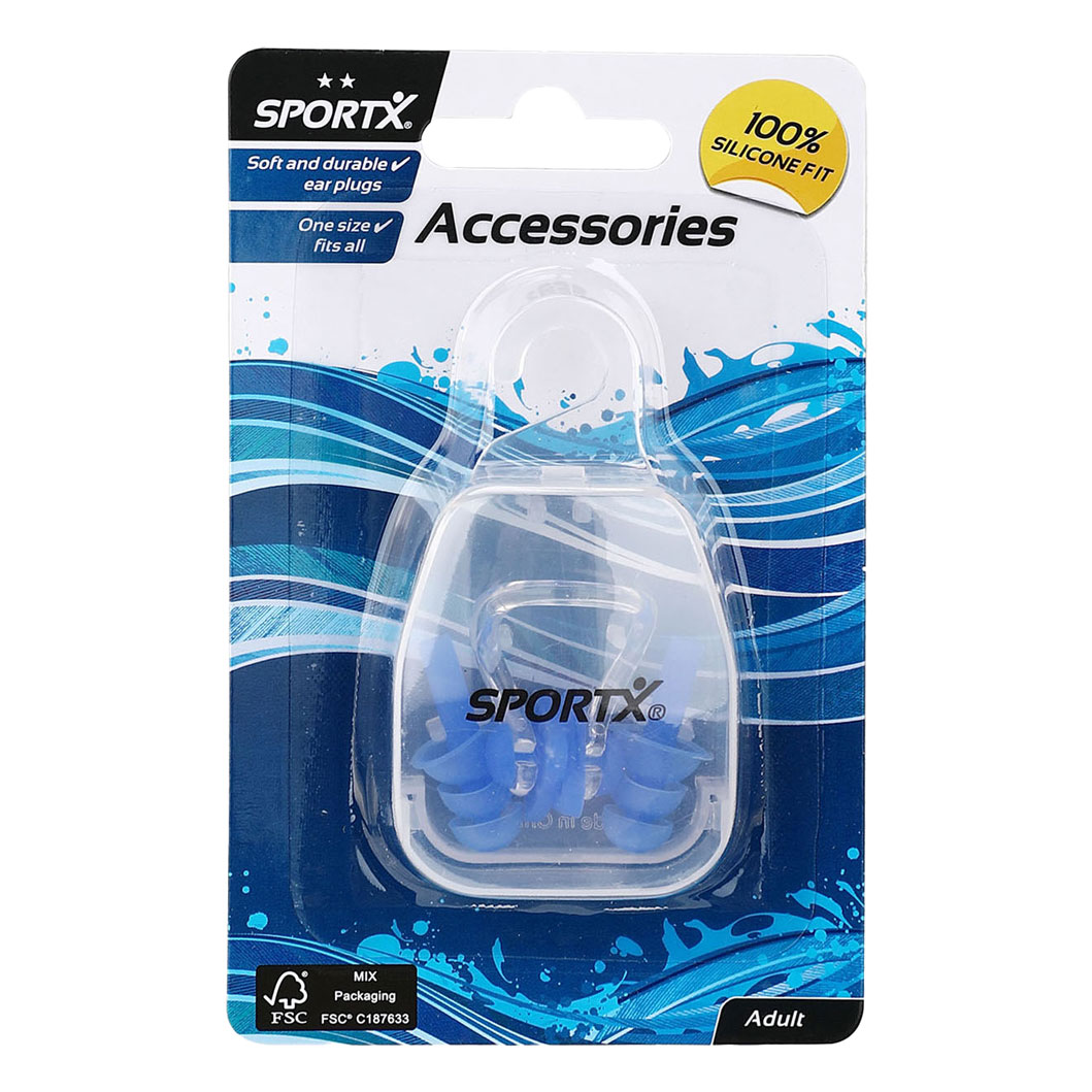 Pince-nez et bouchons d'oreille SportX pour adulte