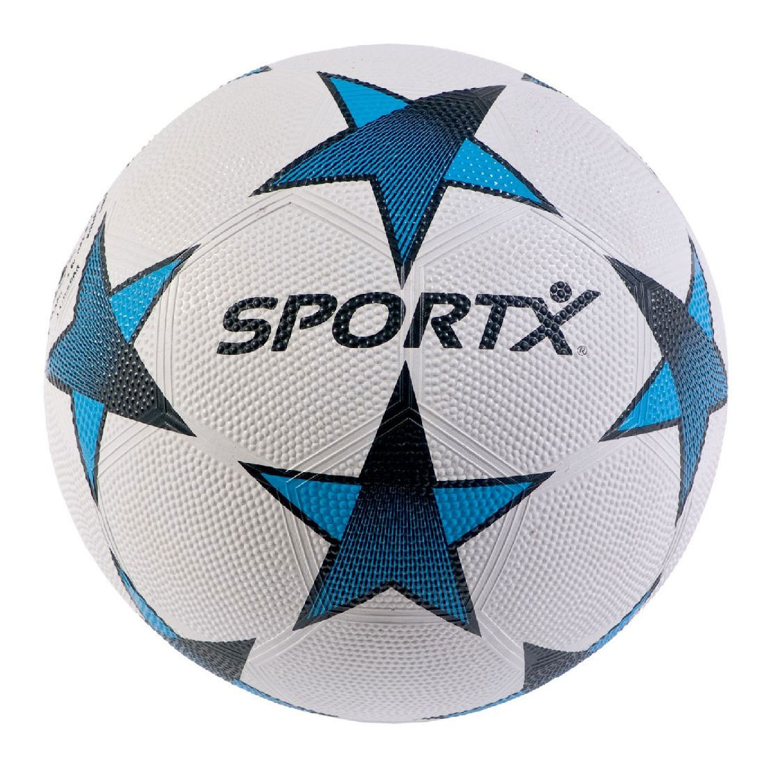 SportX Football Caoutchouc Étoile Bleue 360-380gr