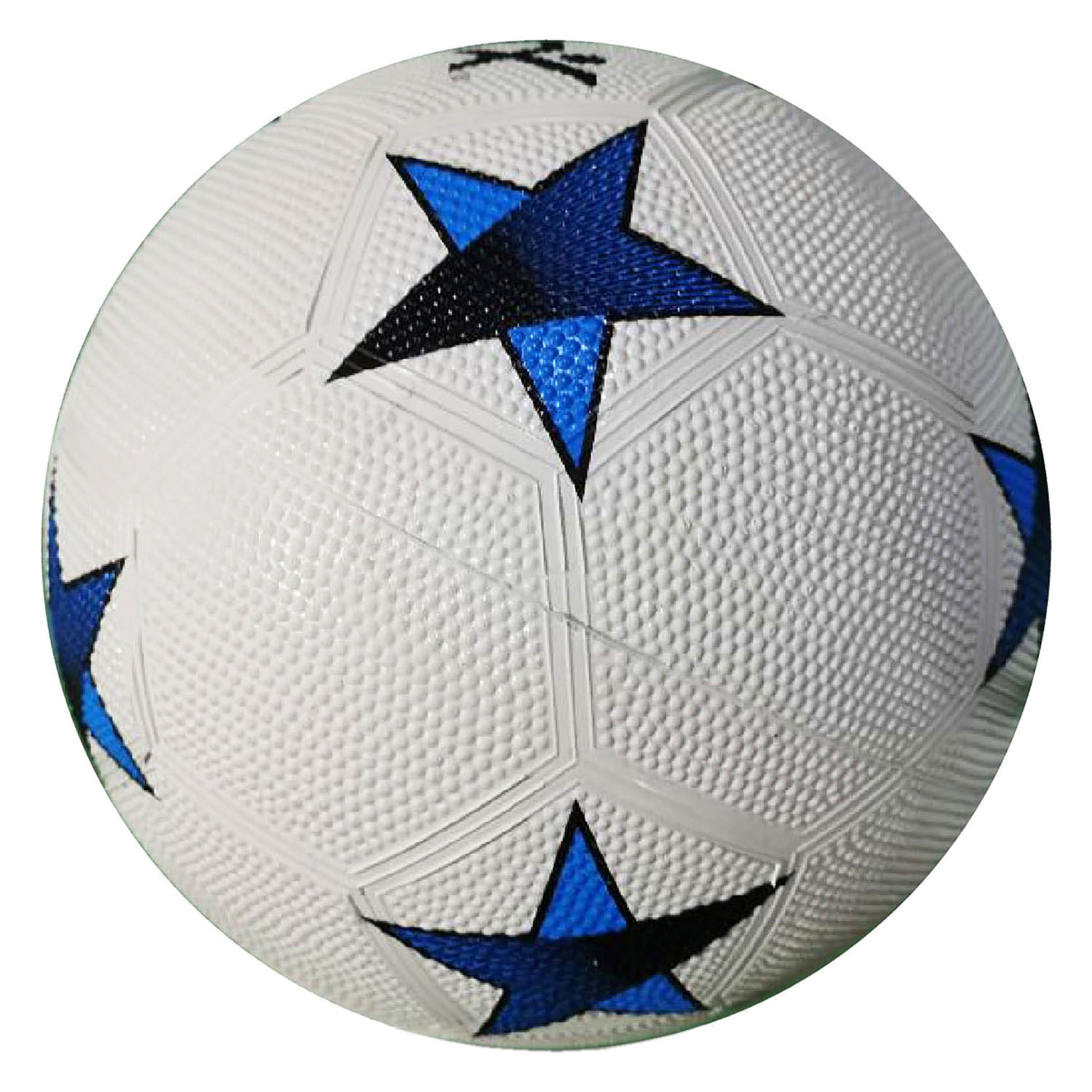 SportX Football Caoutchouc Étoile Bleue 360-380gr