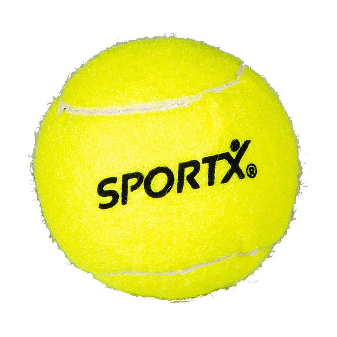 Balles de tennis SportX, 3 pièces.