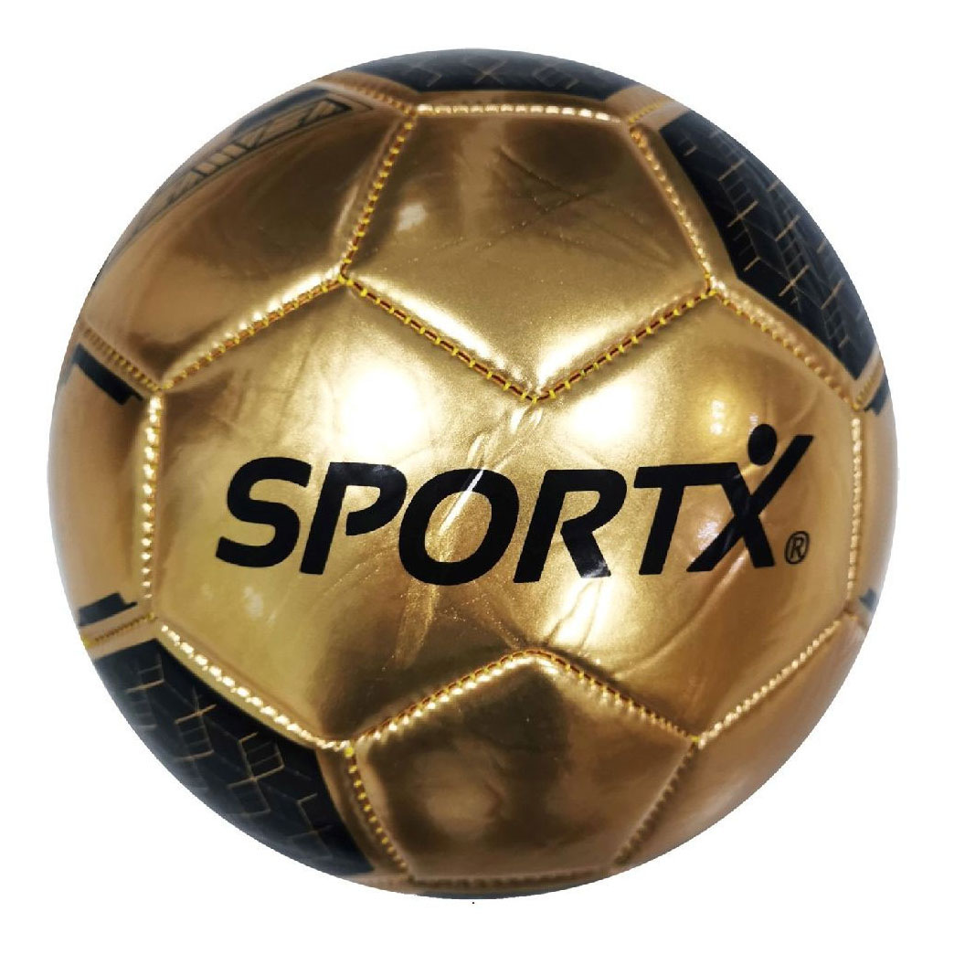 SportX Voetbal Gold Metallic 330-350gr