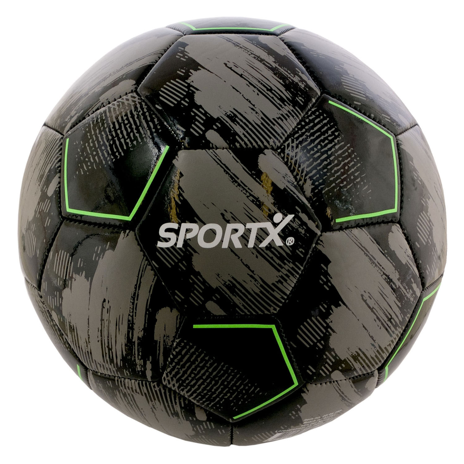 SportX Fußball Grau Schwarz 330-350gr