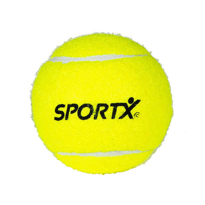 Balles de tennis SportX en tube, 3 pcs.