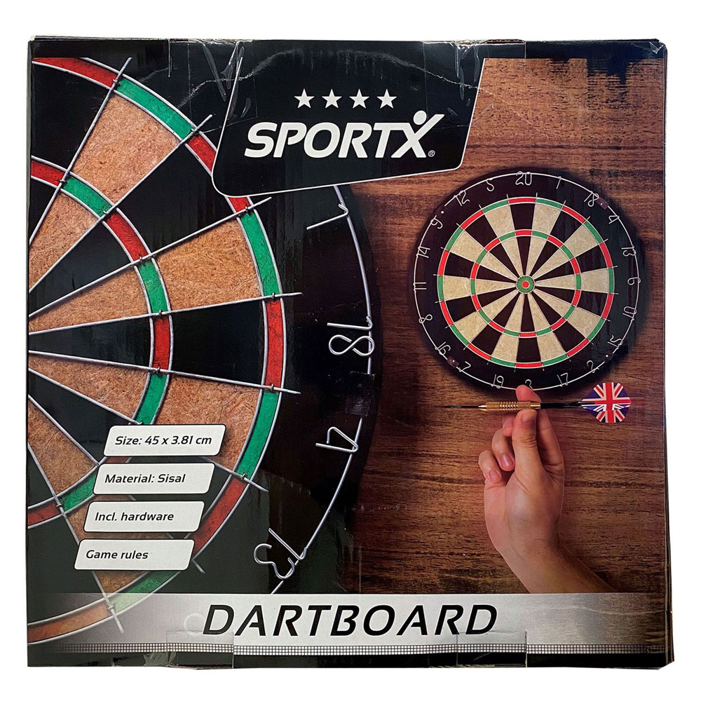 SportX Dartscheibe Sisal