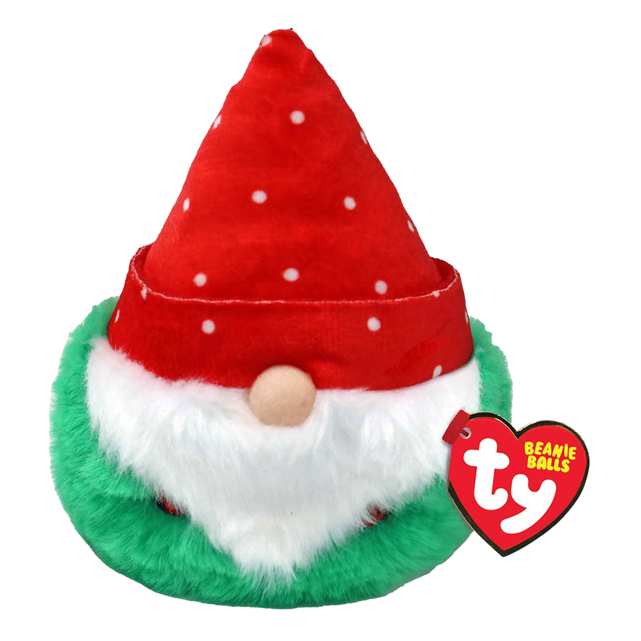 Ty Teeny Puffies Christmas Gnome Topsy , 10cm