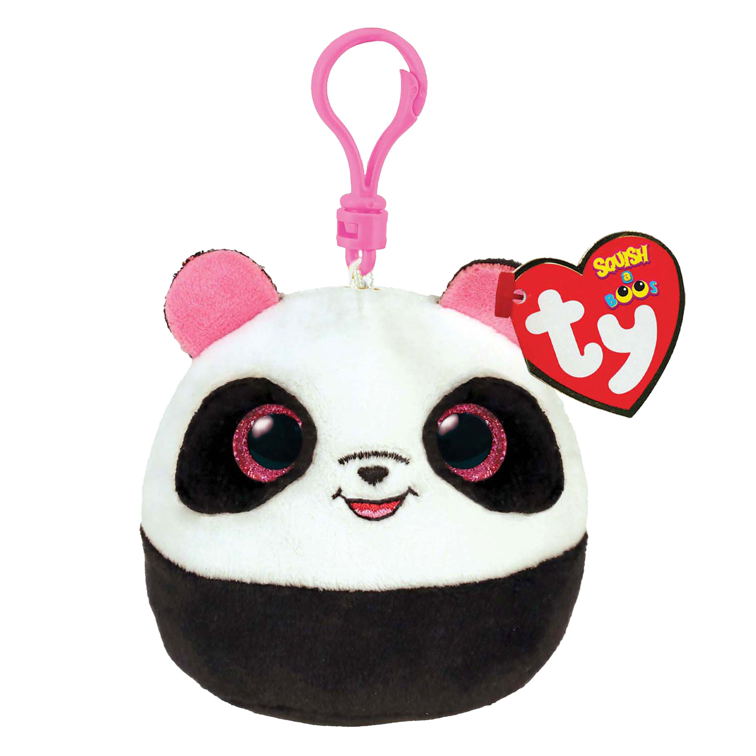 Ty Squish a Boo Clip Bambuspanda, 8 cm