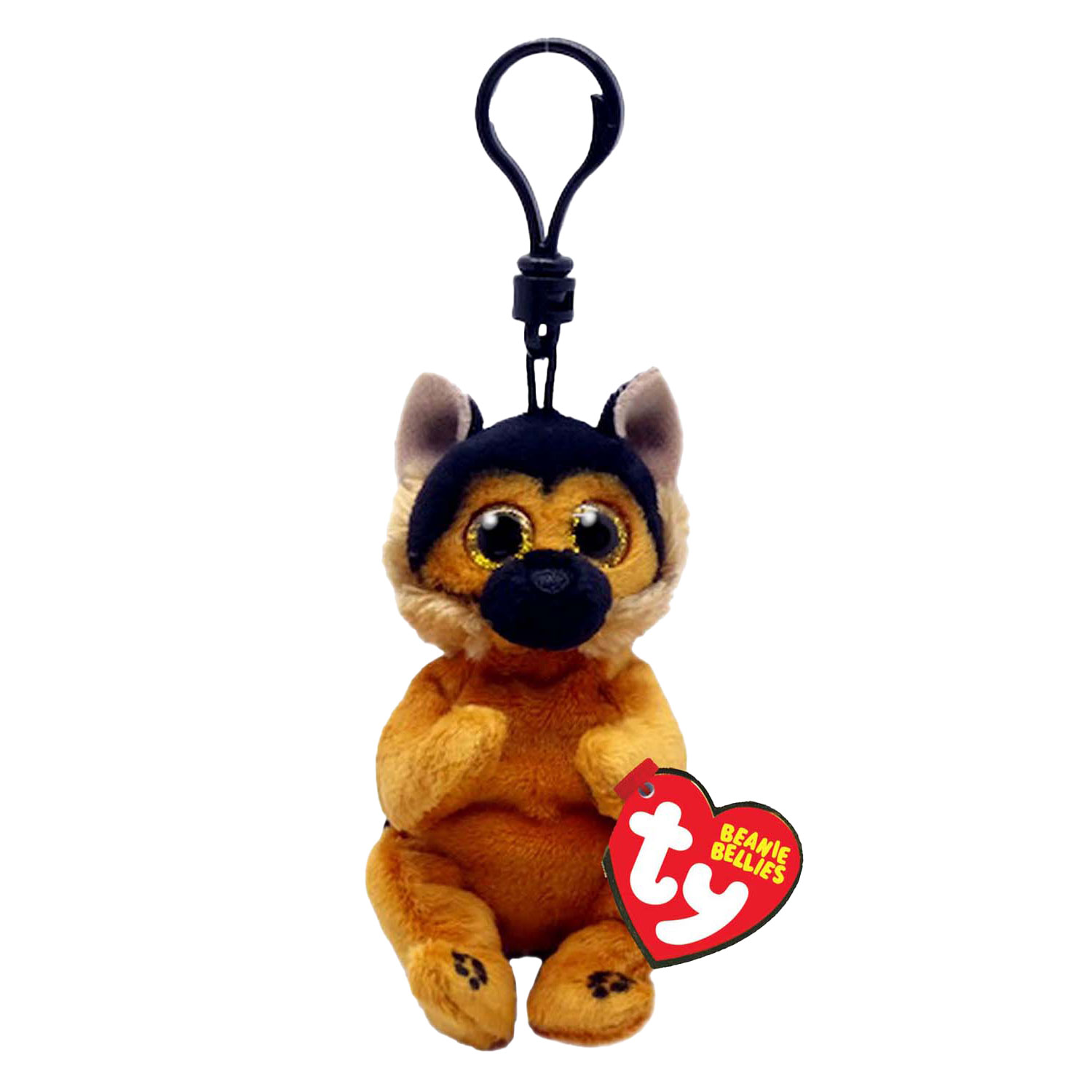 Ty Beanie Babies Bellies Clip Ace Allemand, 10 cm