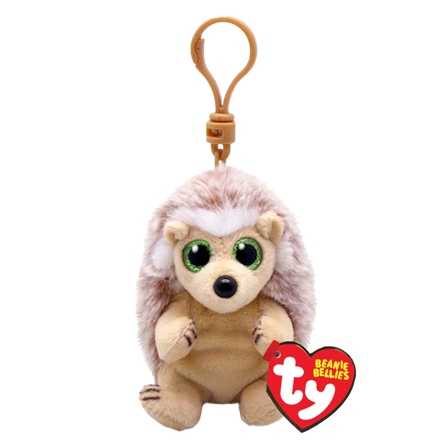 Ty Beanie Babies Bellies Clip Bumper Hérisson, 10 cm