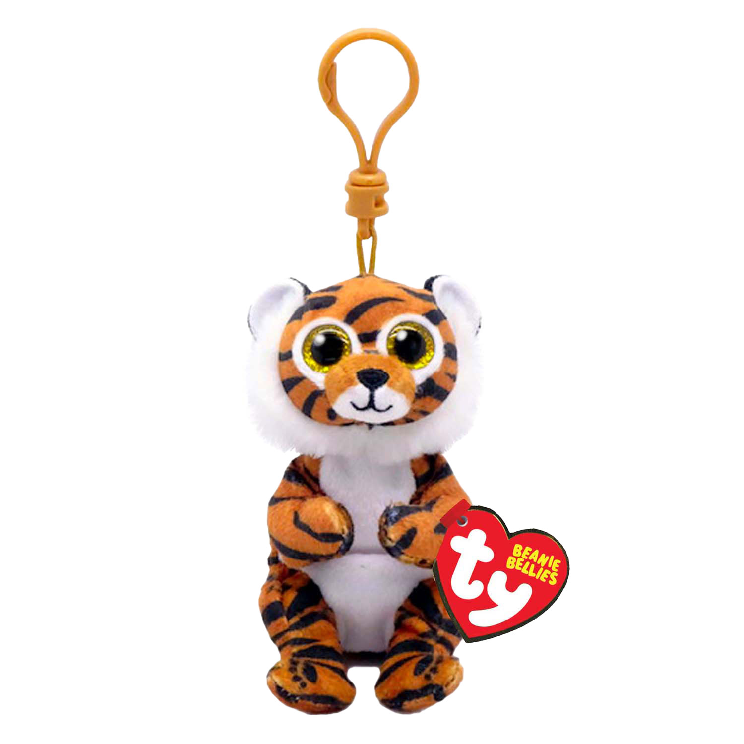 Ty Beanie Babies Bauchclip Clawdia Tiger, 10 cm