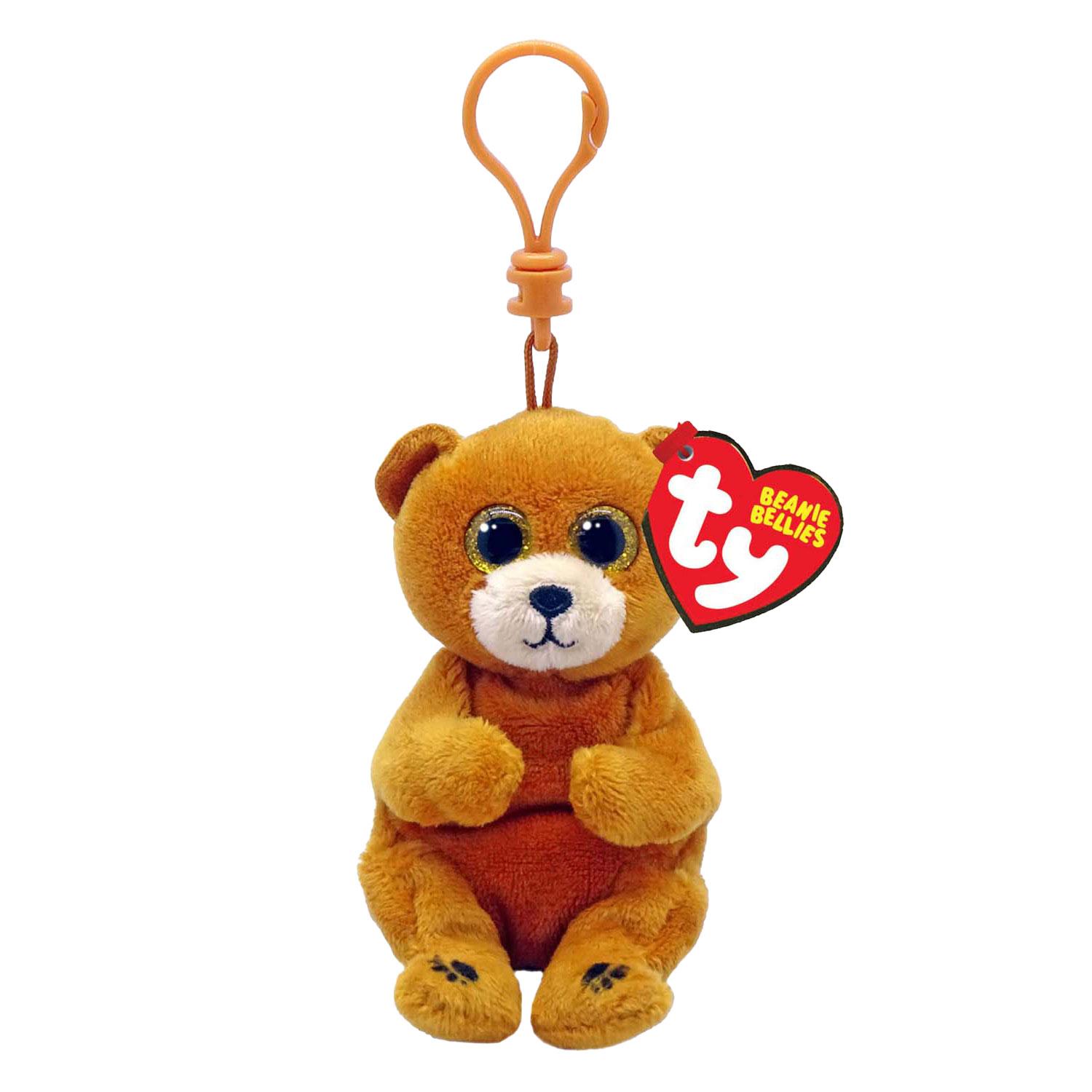 Ty Beanie Babies Pince à ventre Duncan Bear, 10 cm