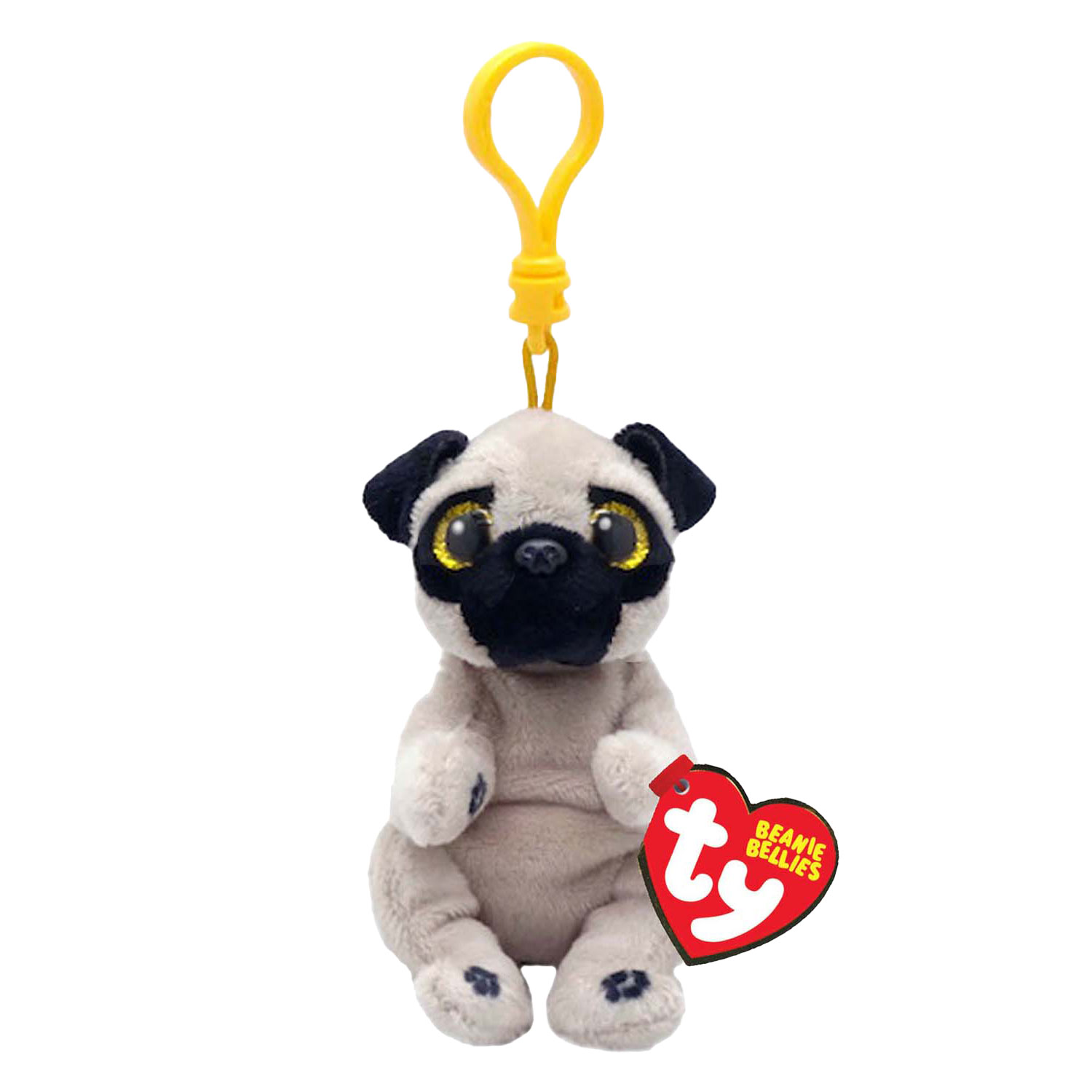 Ty Beanie Babies Clip ventre Izzy Dog, 10 cm